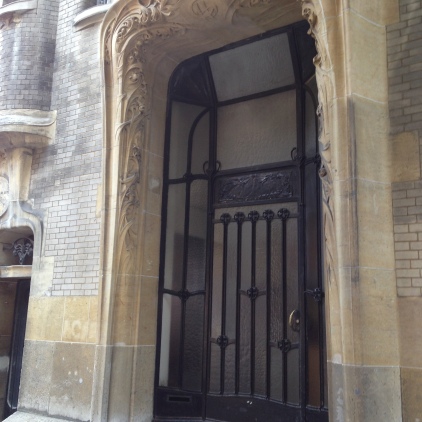 Art Nouveau entrance,by Hector Guimard